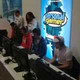 Alcuni giocatori durante le finali di Call of duty del campionato italiano Personal gamer 2014